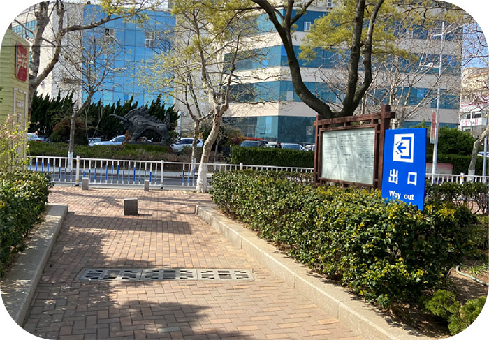 地震應急避難場所配套設施：安全出口